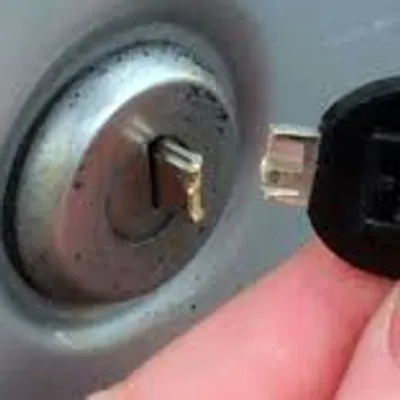 Broken key extraction